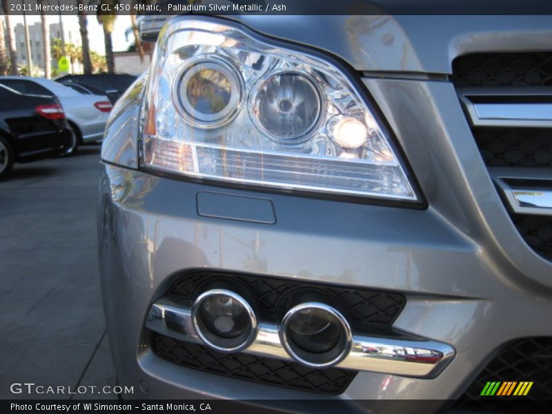 Palladium Silver Metallic / Ash 2011 Mercedes-Benz GL 450 4Matic