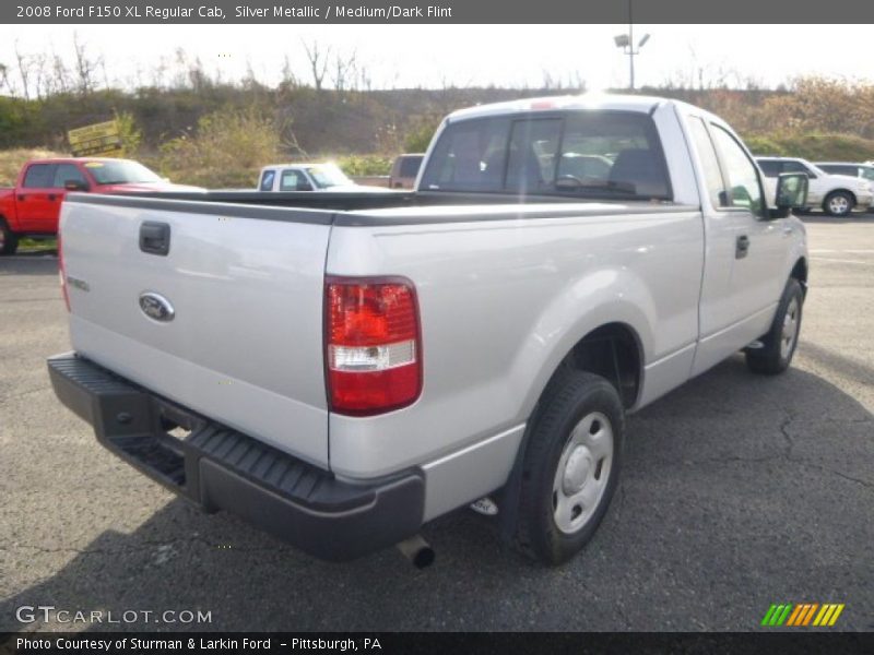 Silver Metallic / Medium/Dark Flint 2008 Ford F150 XL Regular Cab