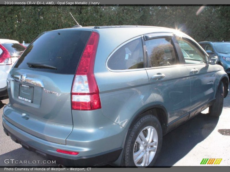 Opal Sage Metallic / Ivory 2010 Honda CR-V EX-L AWD