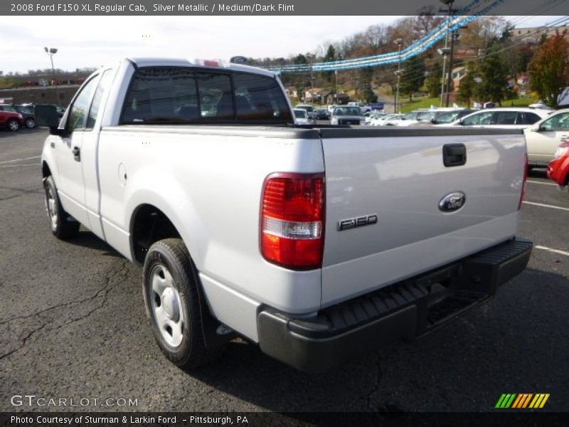 Silver Metallic / Medium/Dark Flint 2008 Ford F150 XL Regular Cab