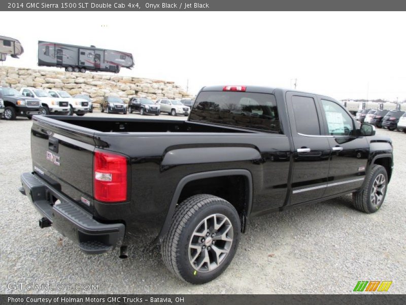 Onyx Black / Jet Black 2014 GMC Sierra 1500 SLT Double Cab 4x4