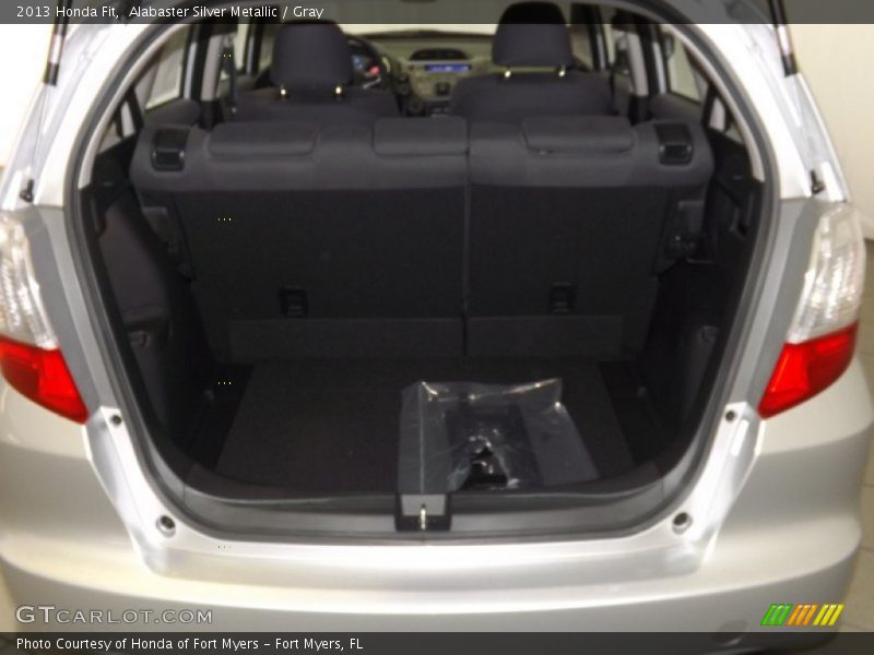 Alabaster Silver Metallic / Gray 2013 Honda Fit