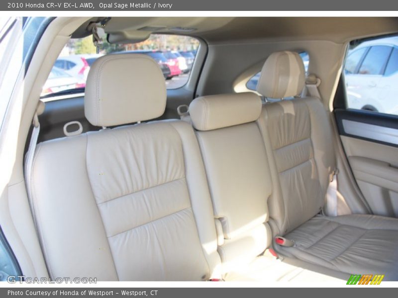 Opal Sage Metallic / Ivory 2010 Honda CR-V EX-L AWD