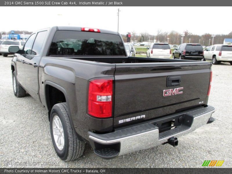 Iridium Metallic / Jet Black 2014 GMC Sierra 1500 SLE Crew Cab 4x4