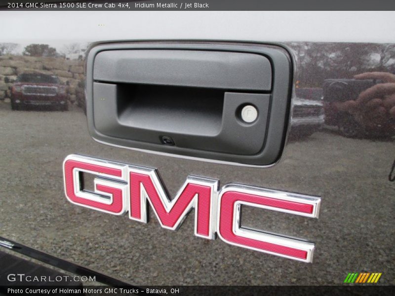 Iridium Metallic / Jet Black 2014 GMC Sierra 1500 SLE Crew Cab 4x4