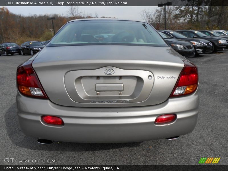 Cappuccino Metallic / Neutral/Dark Neutral 2003 Oldsmobile Aurora 4.0