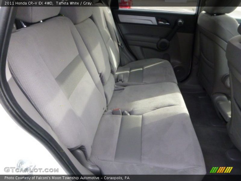 Taffeta White / Gray 2011 Honda CR-V EX 4WD