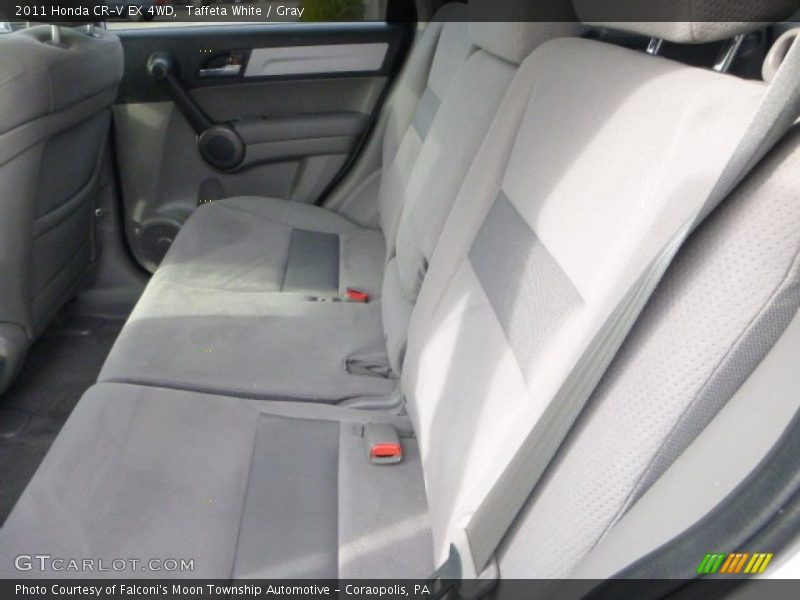 Taffeta White / Gray 2011 Honda CR-V EX 4WD
