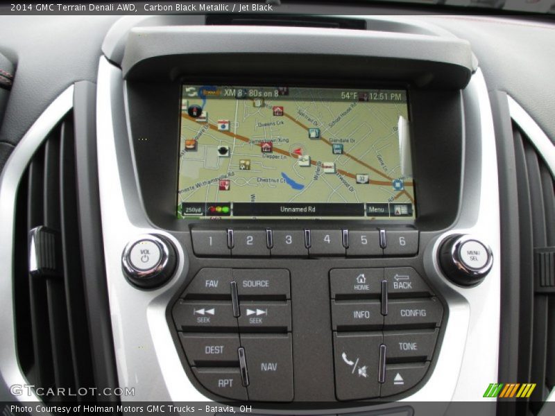 Navigation of 2014 Terrain Denali AWD