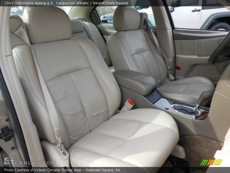 Front Seat of 2003 Aurora 4.0