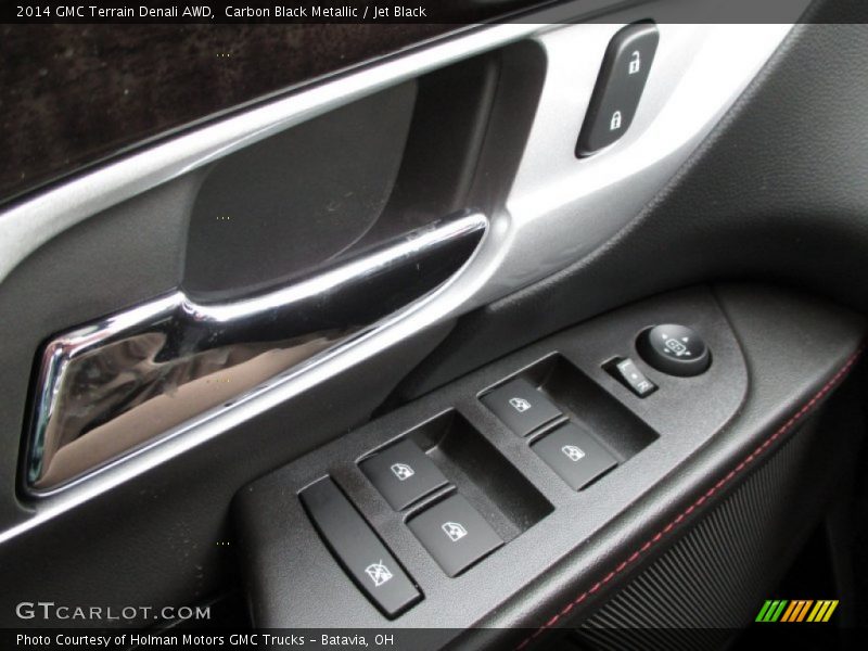 Carbon Black Metallic / Jet Black 2014 GMC Terrain Denali AWD