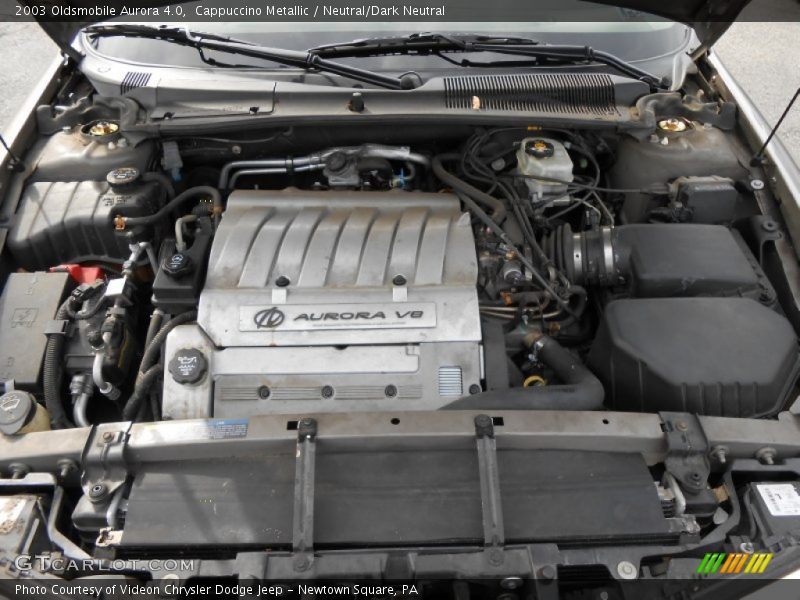  2003 Aurora 4.0 Engine - 4.0 Liter DOHC 32-Valve V8