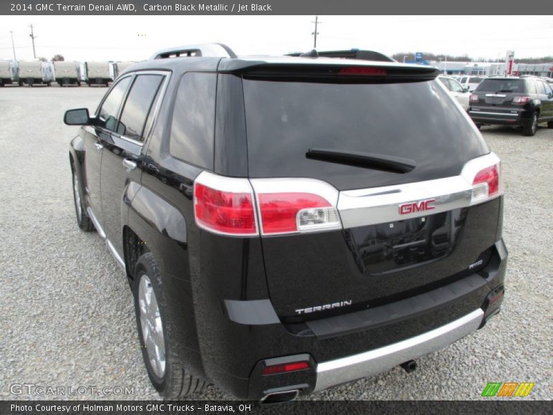 Carbon Black Metallic / Jet Black 2014 GMC Terrain Denali AWD