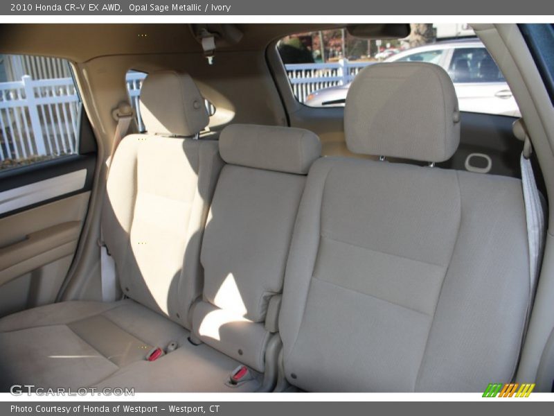 Opal Sage Metallic / Ivory 2010 Honda CR-V EX AWD