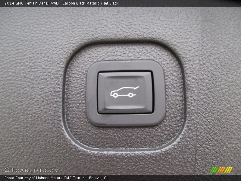 Carbon Black Metallic / Jet Black 2014 GMC Terrain Denali AWD