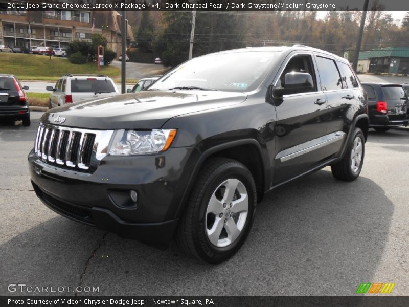 Dark Charcoal Pearl / Dark Graystone/Medium Graystone 2011 Jeep Grand Cherokee Laredo X Package 4x4