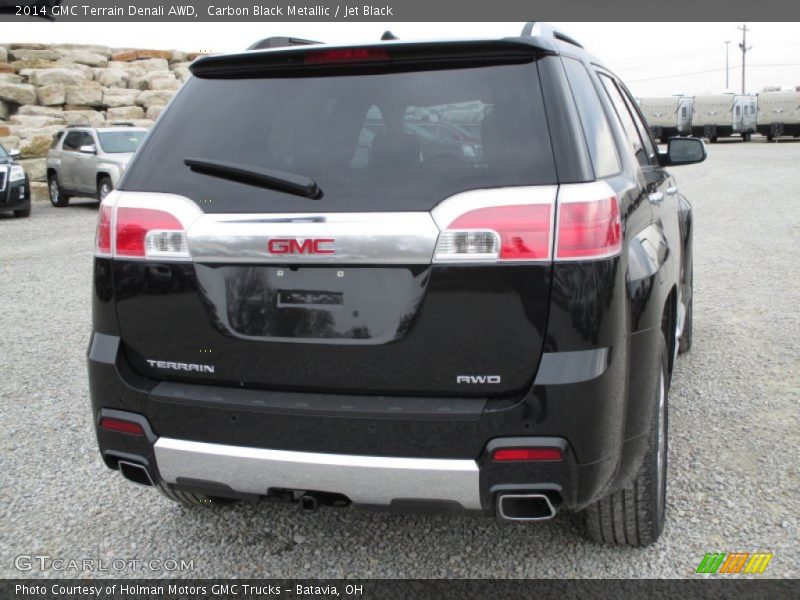 Carbon Black Metallic / Jet Black 2014 GMC Terrain Denali AWD