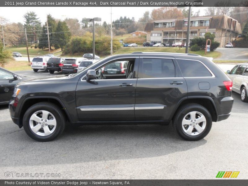 Dark Charcoal Pearl / Dark Graystone/Medium Graystone 2011 Jeep Grand Cherokee Laredo X Package 4x4