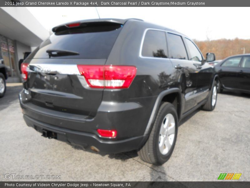 Dark Charcoal Pearl / Dark Graystone/Medium Graystone 2011 Jeep Grand Cherokee Laredo X Package 4x4
