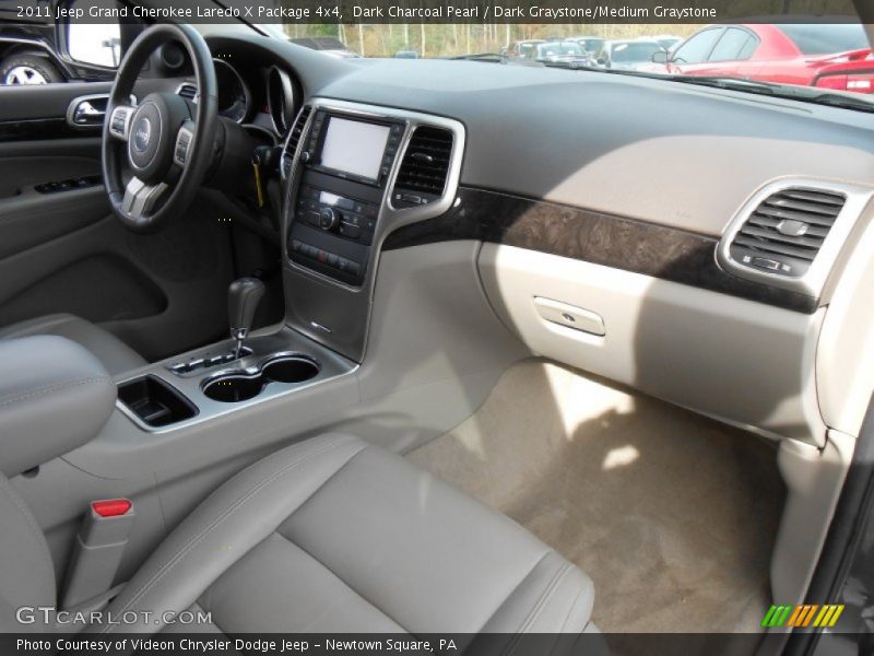 Dark Charcoal Pearl / Dark Graystone/Medium Graystone 2011 Jeep Grand Cherokee Laredo X Package 4x4