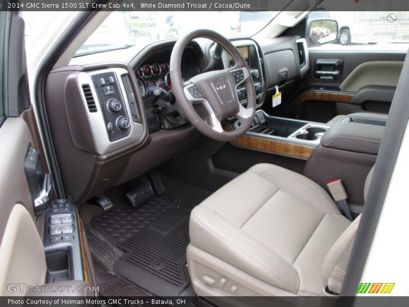  2014 Sierra 1500 SLT Crew Cab 4x4 Cocoa/Dune Interior