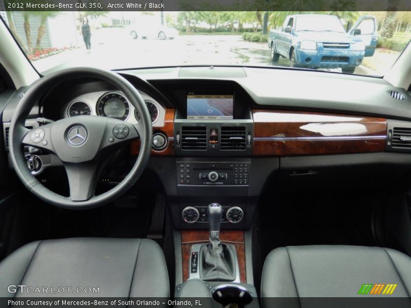 Arctic White / Black 2012 Mercedes-Benz GLK 350