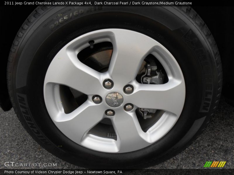 Dark Charcoal Pearl / Dark Graystone/Medium Graystone 2011 Jeep Grand Cherokee Laredo X Package 4x4