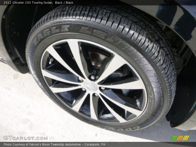 Black / Black 2012 Chrysler 200 Touring Sedan