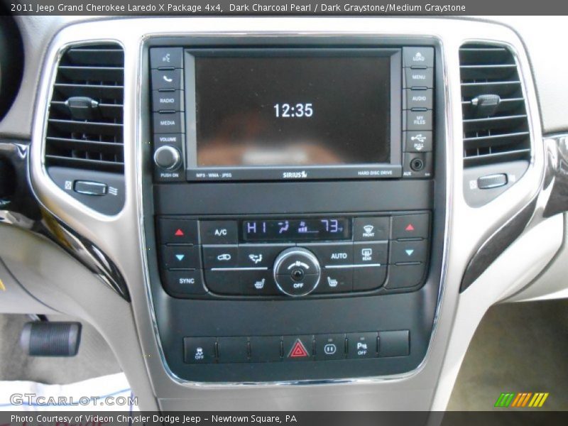 Dark Charcoal Pearl / Dark Graystone/Medium Graystone 2011 Jeep Grand Cherokee Laredo X Package 4x4