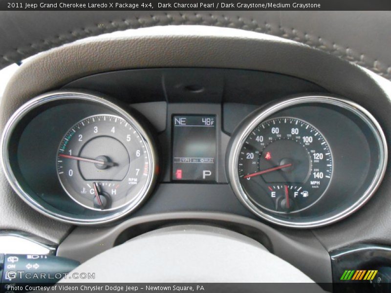 Dark Charcoal Pearl / Dark Graystone/Medium Graystone 2011 Jeep Grand Cherokee Laredo X Package 4x4