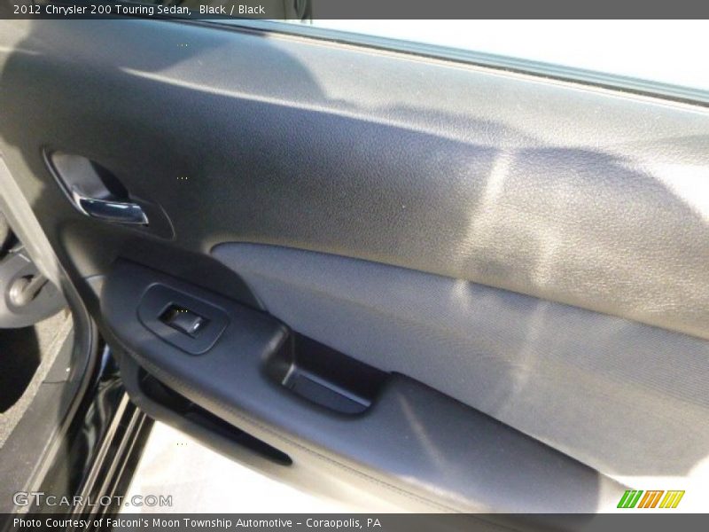 Black / Black 2012 Chrysler 200 Touring Sedan