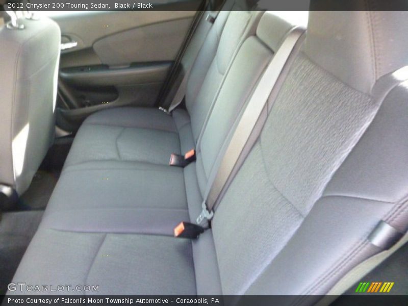Black / Black 2012 Chrysler 200 Touring Sedan