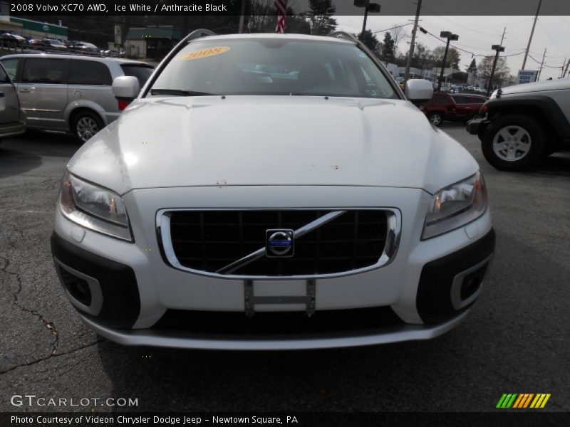 Ice White / Anthracite Black 2008 Volvo XC70 AWD