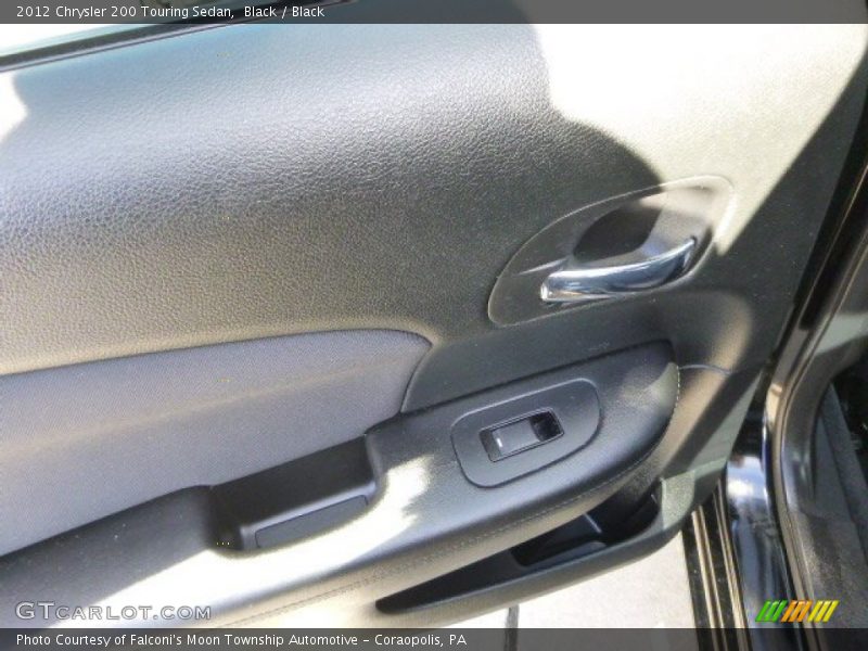 Black / Black 2012 Chrysler 200 Touring Sedan