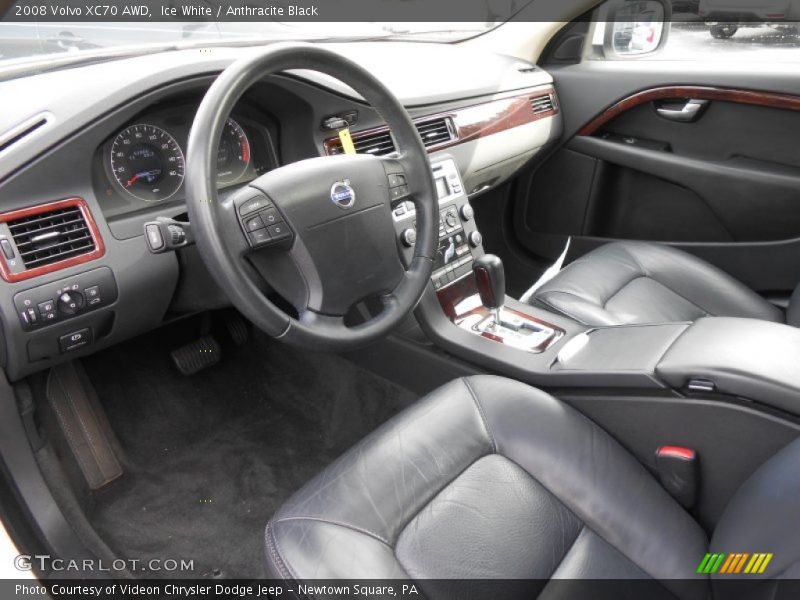 Ice White / Anthracite Black 2008 Volvo XC70 AWD