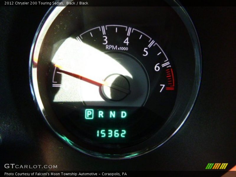 Black / Black 2012 Chrysler 200 Touring Sedan