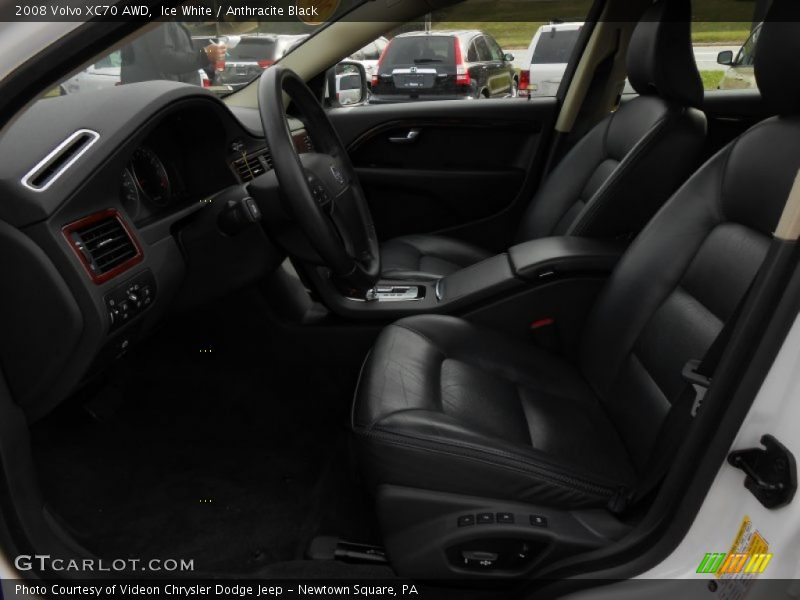 Ice White / Anthracite Black 2008 Volvo XC70 AWD