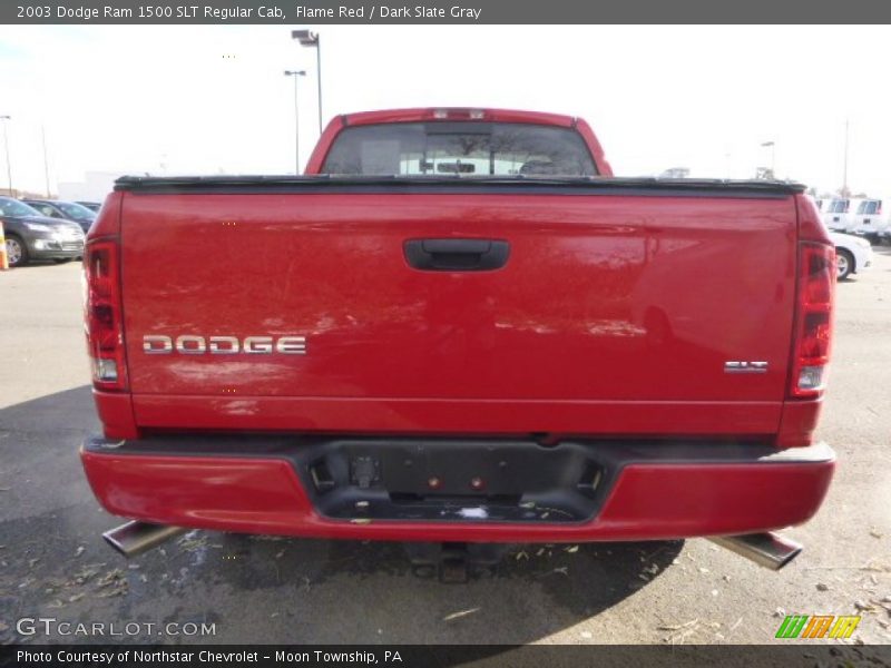 Flame Red / Dark Slate Gray 2003 Dodge Ram 1500 SLT Regular Cab