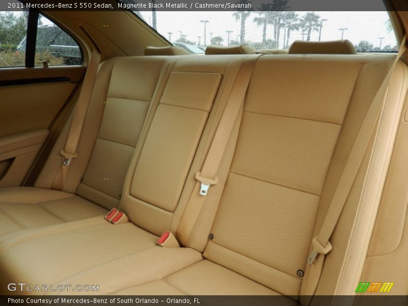 Magnetite Black Metallic / Cashmere/Savanah 2011 Mercedes-Benz S 550 Sedan