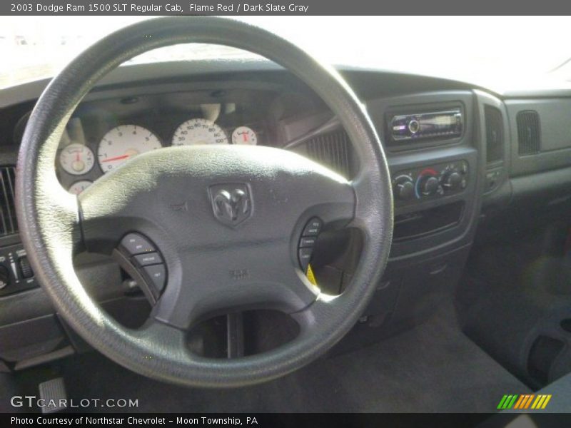 Flame Red / Dark Slate Gray 2003 Dodge Ram 1500 SLT Regular Cab