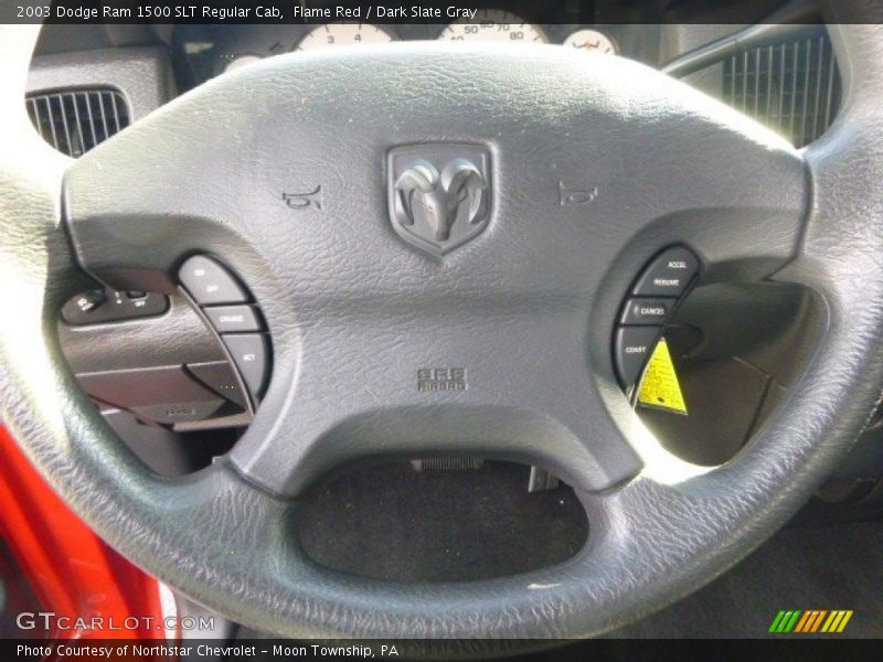 Flame Red / Dark Slate Gray 2003 Dodge Ram 1500 SLT Regular Cab
