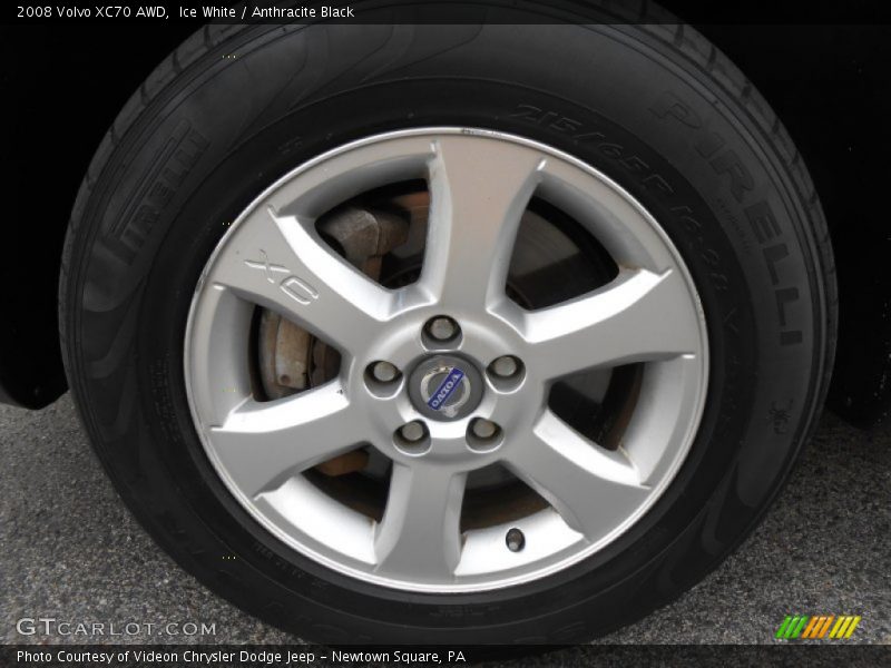 Ice White / Anthracite Black 2008 Volvo XC70 AWD
