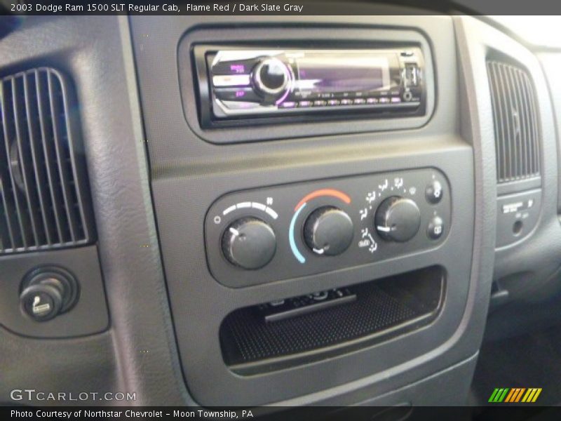 Flame Red / Dark Slate Gray 2003 Dodge Ram 1500 SLT Regular Cab