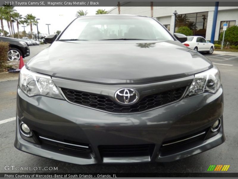 Magnetic Gray Metallic / Black 2013 Toyota Camry SE