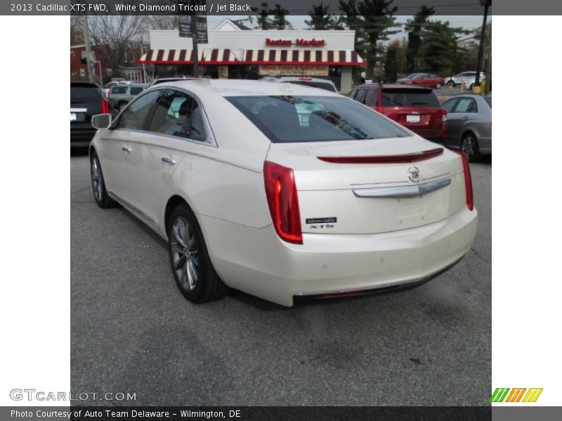 White Diamond Tricoat / Jet Black 2013 Cadillac XTS FWD