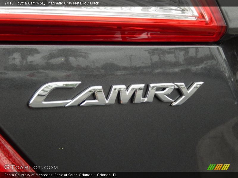 Magnetic Gray Metallic / Black 2013 Toyota Camry SE