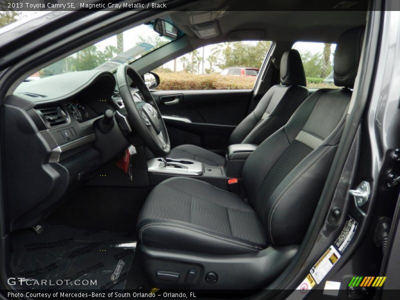Magnetic Gray Metallic / Black 2013 Toyota Camry SE