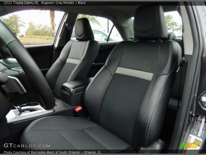 Magnetic Gray Metallic / Black 2013 Toyota Camry SE