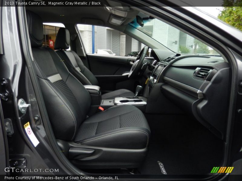 Magnetic Gray Metallic / Black 2013 Toyota Camry SE