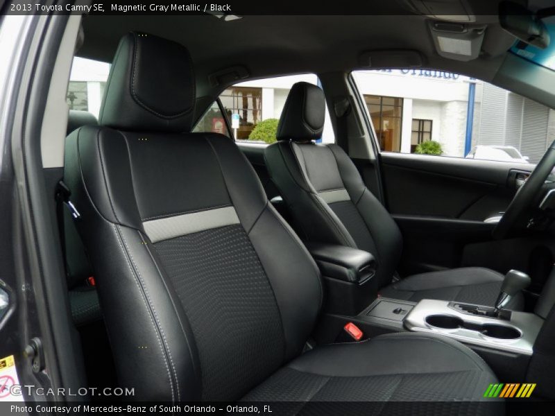 Magnetic Gray Metallic / Black 2013 Toyota Camry SE